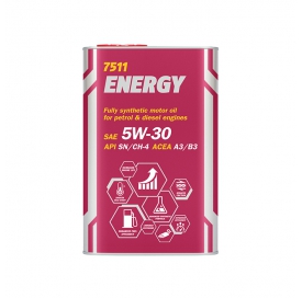DẦU NHỚT ENERGY 7511 SAE 5W30 FULLY SYNTHETIC ESTER (TỔNG HỢP TOÀN PHẦN ESTER  ) API SN / CH-4 ĐỈNH 