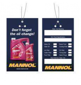 MANNOL Oil Change Label